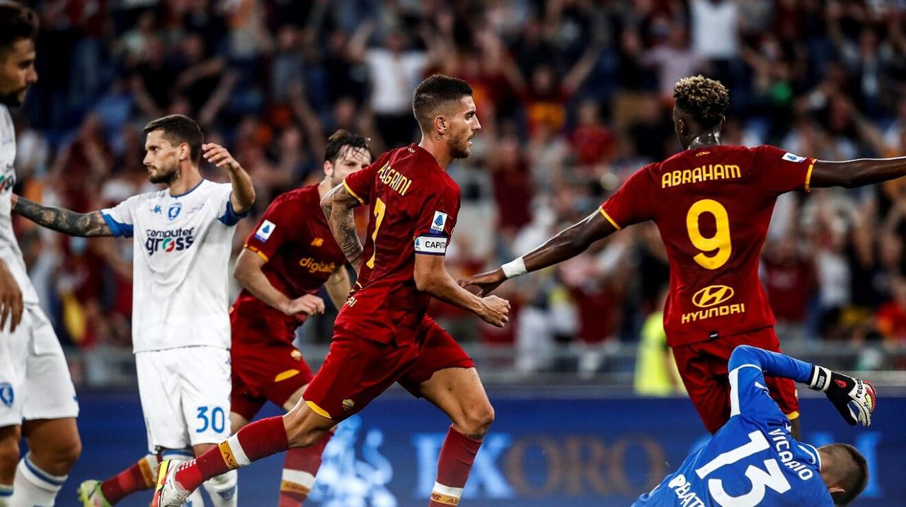 Roma vs Empoli: Head to Head dan Statistik