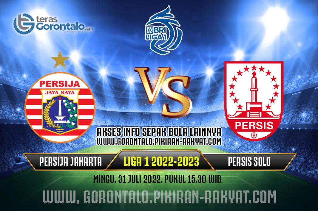 Persija Jakarta vs Persis Solo: Head to Head dan Statistik