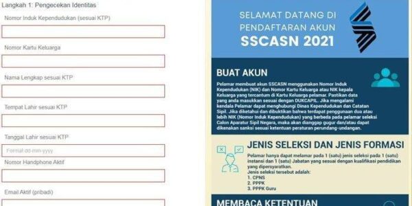 Cara mendapatkan SSCASN BKN Go ID untuk CPNS