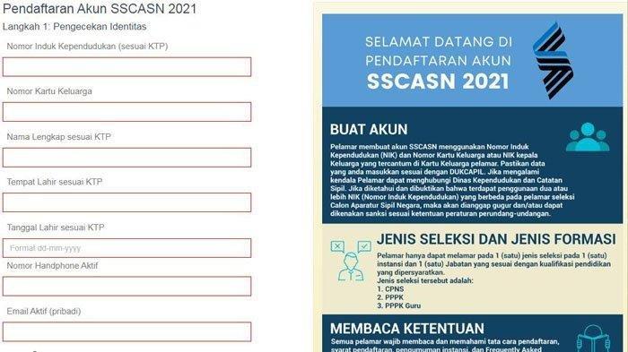 Cara mendapatkan SSCASN BKN Go ID untuk CPNS