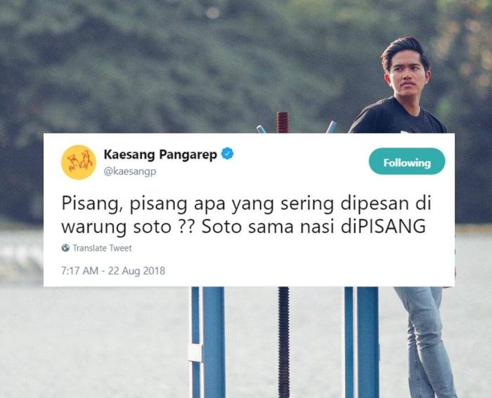 Hampir kena hal kaesang lucu penipuan balik pangarep