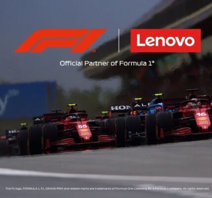 Lenovo Menjadi Mitra Global Formula 1 dalam Kesepakatan yang