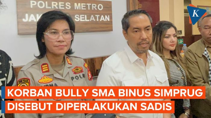 Dugaan Bullying di SMA Binus Simprug Naik Penyidikan, Siapa