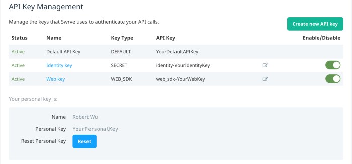 Api key expiration happens expired continue need using if