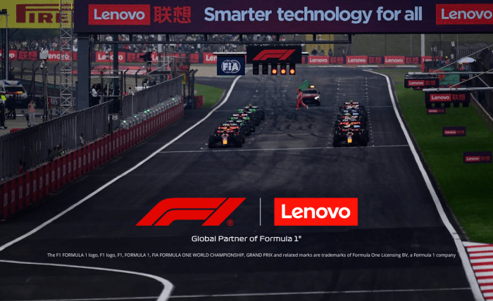 Lenovo Menjadi Mitra Global Formula 1 dalam Kesepakatan yang