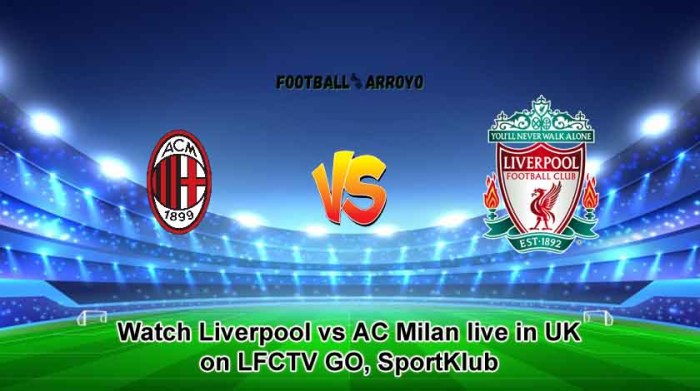 LIVE NOW: Watch AC Milan v Liverpool in Youth League