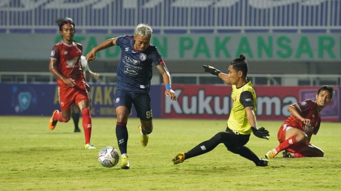 PSM Makassar Vs Arema FC: Singo Edan Terkam Juku Eja 1-0