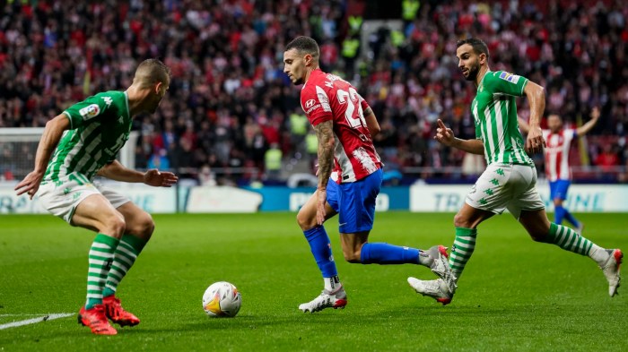 TIGATOGEL - Real Betis Vs Atletico Madrid: Los Colchoneros Akhirnya Tumbang