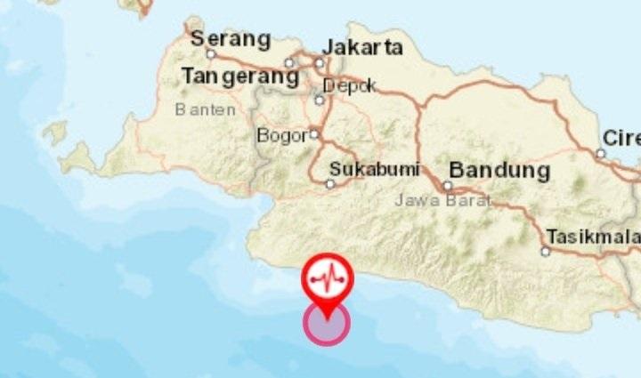 TIGATOGEL - Informasi gempa terbaru di Pangandaran dari BMKG