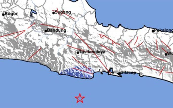 TIGATOGEL - Info gempa terbaru di Pangandaran menurut BMKG