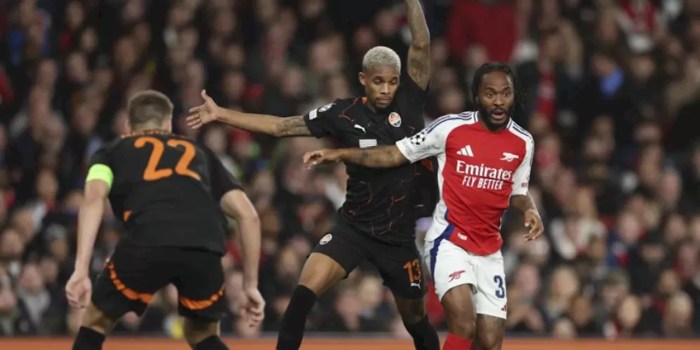 TIGATOGEL - Arsenal vs Shakhtar Donetsk gol bunuh diri