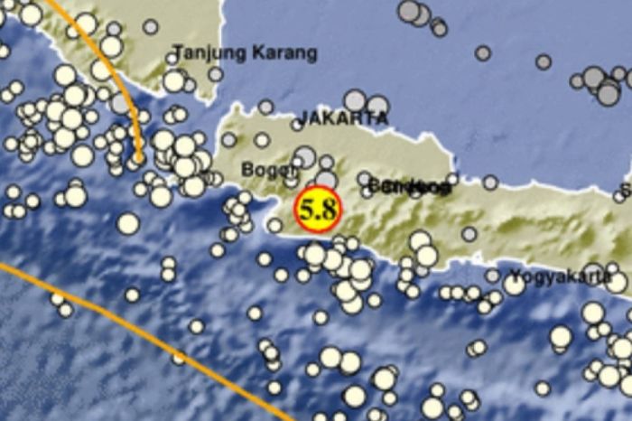 Gempa Sukabumi Jawa Barat Malam Ini Magnitudo 4.9, Cek Pusat