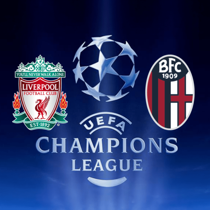 Prediksi Liverpool vs Bologna di Liga Champions:: Jadwal, H2H