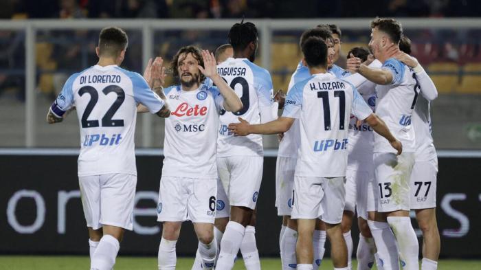 TIGATOGEL - Napoli Vs Lecce: Il Partenopei Susah Payah Menang 1-0