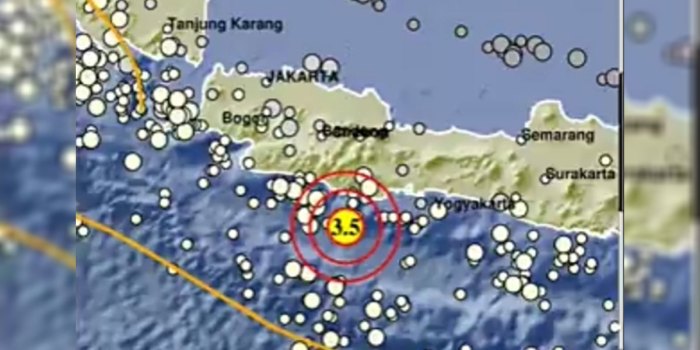 TIGATOGEL - Info gempa terbaru di Pangandaran menurut BMKG