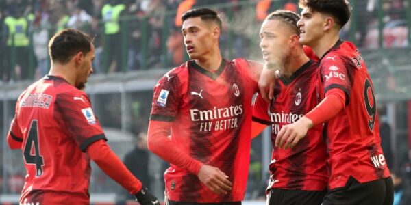 TIGATOGEL - Milan vs Brugge Reijnders cetak brace kemenangan