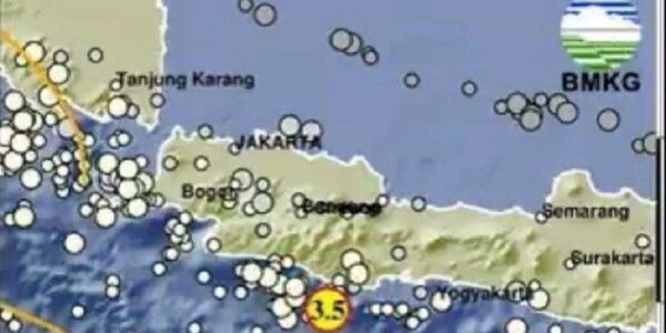 TIGATOGEL - Data gempa Pangandaran terbaru dari BMKG