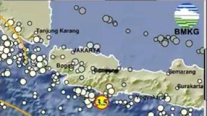 TIGATOGEL - Data gempa Pangandaran terbaru dari BMKG