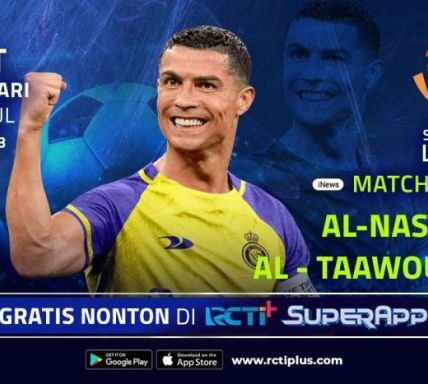 TIGATOGEL - Link Live Streaming Al Nassr vs Al Taawon, Asa Cristiano Ronaldo