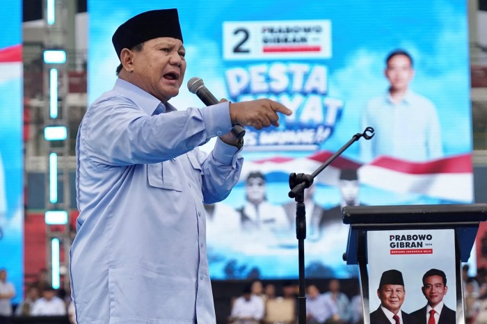 Inilah 49 Calon Menteri yang Dipanggil Prabowo