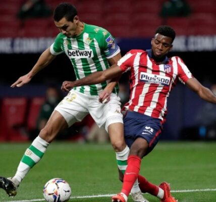 TIGATOGEL - Real Betis Vs Atletico Madrid: Los Colchoneros Akhirnya Tumbang