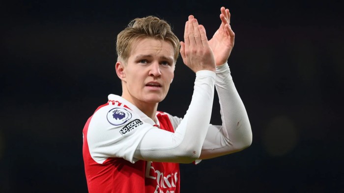 TIGATOGEL - Inter Vs Arsenal: Potensi Odegaard Beraksi Kembali