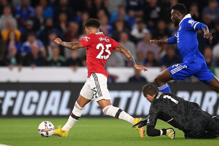 TIGATOGEL - Manchester United vs Leicester City Hasil Pertandingan